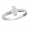 K35 Diamond Star Ring