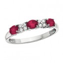 K46 Ruby and Diamond Ring