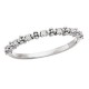 K62 10K Stackable Diamond Band