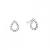  10KW Sweeties Pear Diamond Earrings .14tdw