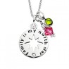K91 Silver North Star Pendant