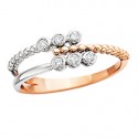 K115 Diamond Wrap Ring .09TDW