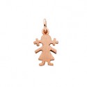 K100 Mommy Chic SS Pink Plate Girl Charm