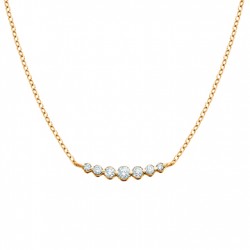 M1Y seven diamond necklace