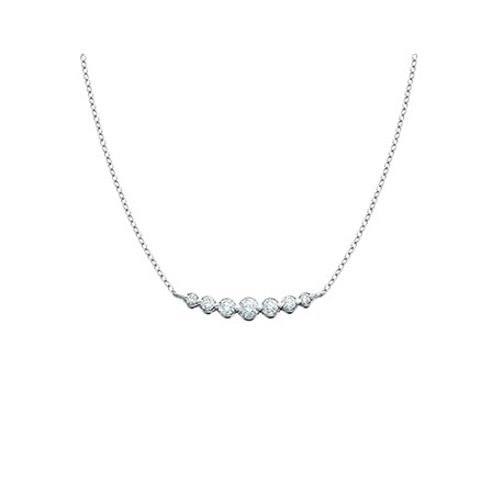 M3W Seven diamond necklace 