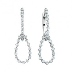 M71 Reg 2850.00 14KW diamond hoops 
