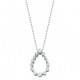 M68 Reg 1500.00  14KW diamond teardrop pendant 