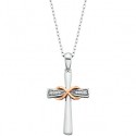 M18 Infinity Cross Necklace