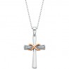 M18 Infinity Cross Necklace