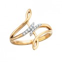 M22 Entwined Together Ring