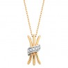 Z188 Diamond Embrace Pendant