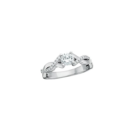 M63 Reg 4800.00 14KW weave engagement ring 