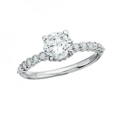 M65 Reg 1950.00 14KW hidden halo mounting center stone not included 