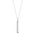 P42 10KW Diamond Bar Necklace