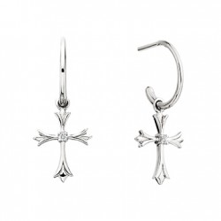 N10 CROSS EARRINGS