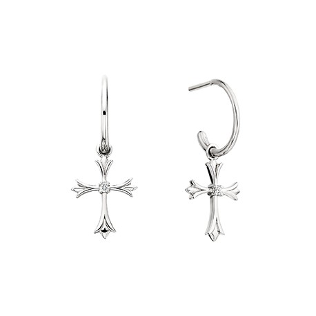 N10 CROSS EARRINGS
