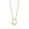 P100 Oval Diamond Pendant 