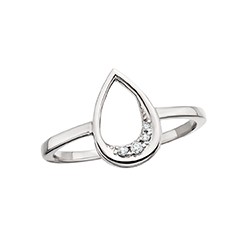 P102 PEAR RING 