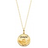P109 SS Diamond Grateful Angel Pendant
