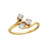 R011 14KY 3 STONE RNG .12TW  