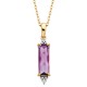 R88 Amethyst & Diamond Pendant REG $615