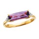 R87 Amethyst & Diamond Ring REG $735