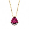 R85 10KY TR Rhodolite Pendant