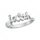 M74 Sterling "Faith" ring