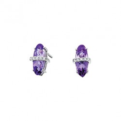 S126 VL AME EARRINGS .04TDW