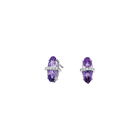 S126 VL AME EARRINGS .04TDW