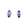 S126 VL AME EARRINGS .04TDW