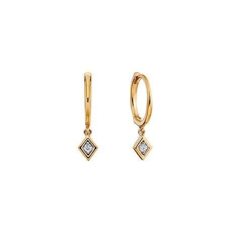 S111 DI DROP HOOP EARRS.05TW