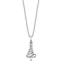 S96 WH TOPAZ XMAS TREE PEND