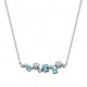 S85 BLU&WHT NECKLACE