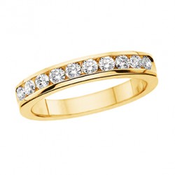 A44Y 14KY anniversary ring 10 RD CF CHAN3/4T