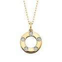 W11-Flush Set Diamond Circle Penda