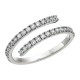 W18-Diamond Bypass Ring .45TW