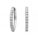W30- Diamond Hoop Earring 1/4TW