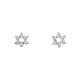 V015- Baby Star Earrings .10tw