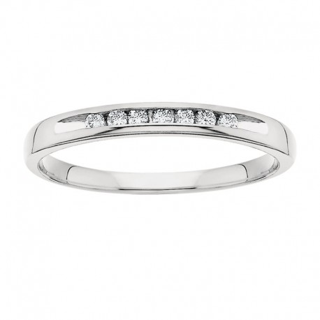 A40W- 1/10tw 7 Diamond Ring