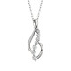 W42- Journey Diamond Pendant .25TW