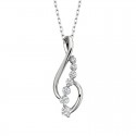 W42- Journey Diamond Pendant .25TW