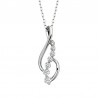 W42- Journey Diamond Pendant .25TW