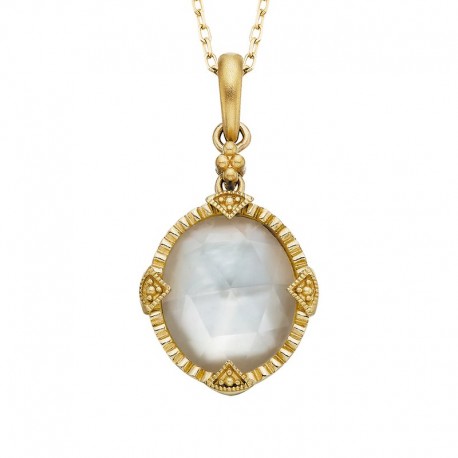 W047- Mother of Pearl Etruscan Penda