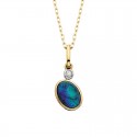 W61- Opal Triplet Orbit Pendant .01