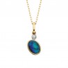 W61- Opal Triplet Orbit Pendant .01