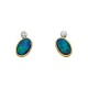 W62- Opal Triplet Orbit Earring .02
