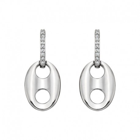 W066-Mariner Link Diamond Earrings