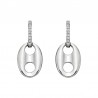 W66-Mariner Link Diamond Earrings