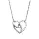 U180- Diamond Heart Necklace